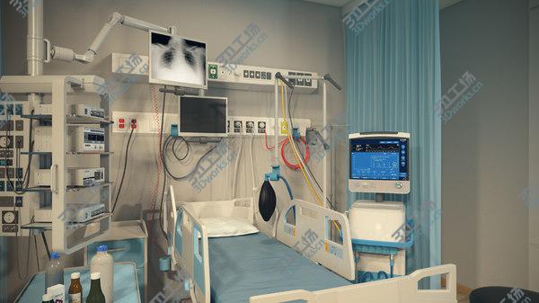 images/goods_img/20210312/Private Ward 2 3D model/4.jpg